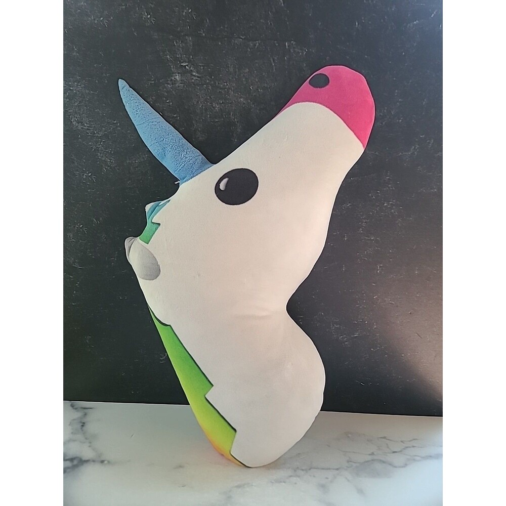 Unicorn Head Pillow, USED